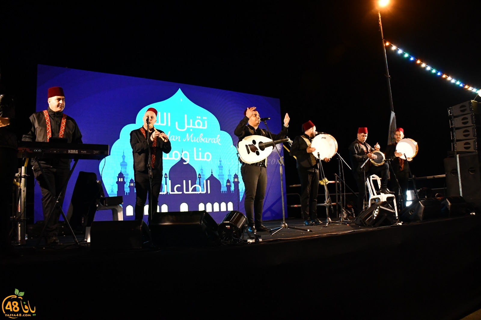  صور: حضور غفير في اليوم الثاني لفعاليات سوق يافا الرمضاني 